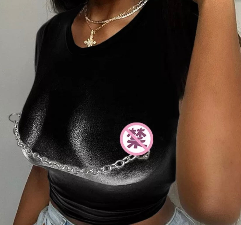 Pierced Hottie Cropped Top