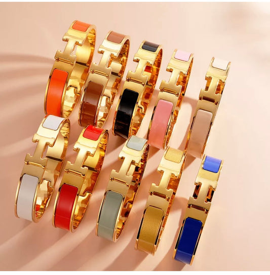 H Hermes Bangle Bracelets