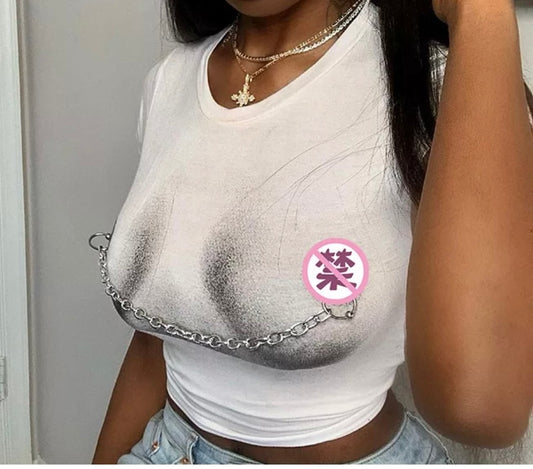 Pierced Hottie Cropped Top